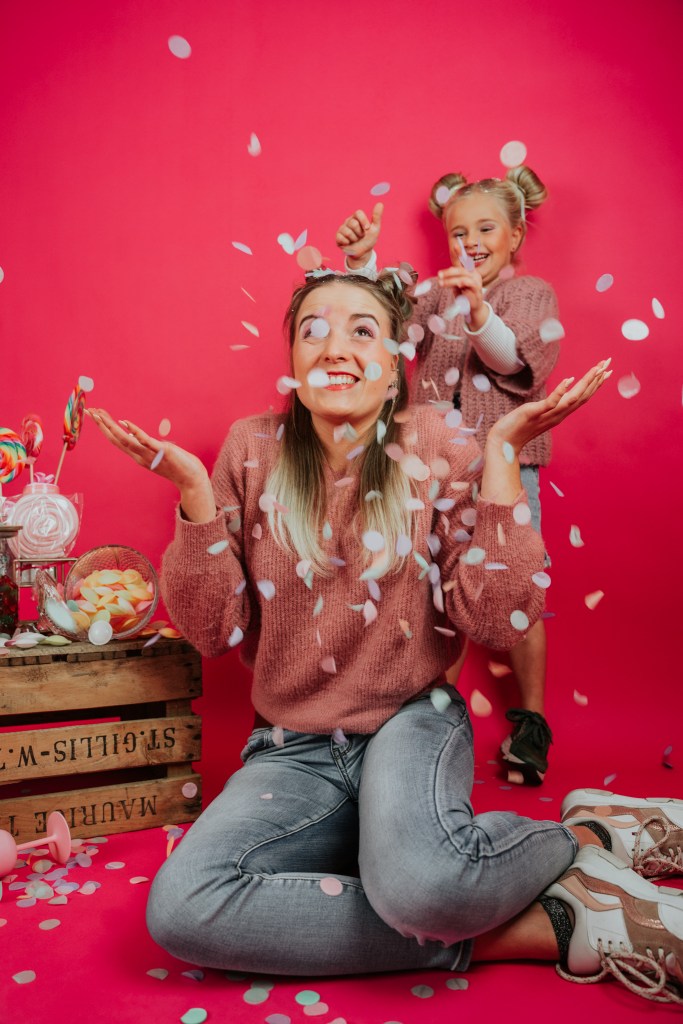 Studio - Snoepjes fotoshoot - Steffi & Emma