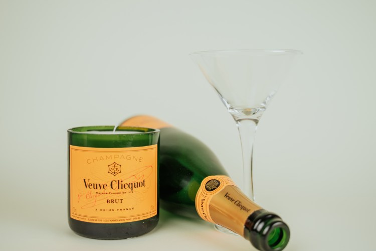 Product shoot - Veuve Cliequot kaars